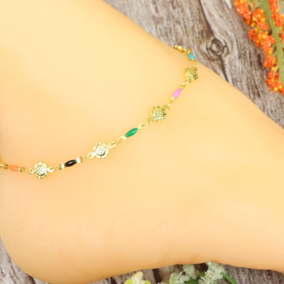 Dainty Anklet for Women – Elegant Everyday Jewelry & Perfect Gift | MLCRC1955 - Picture 5 of 10